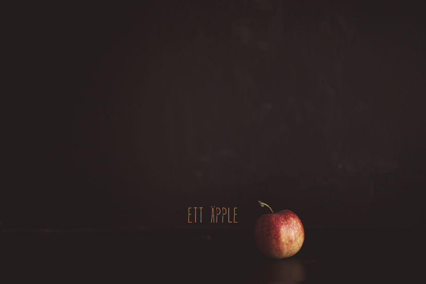 ett äpple